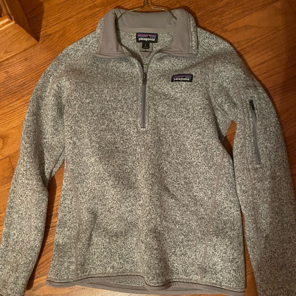GREY HALF ZIP PATAGONIA